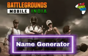 BGMI Name Generator, Nicknames for BGMI