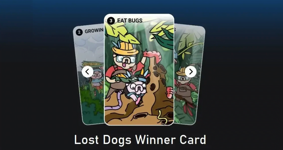 Lost Dogs Winner Card Today September 23