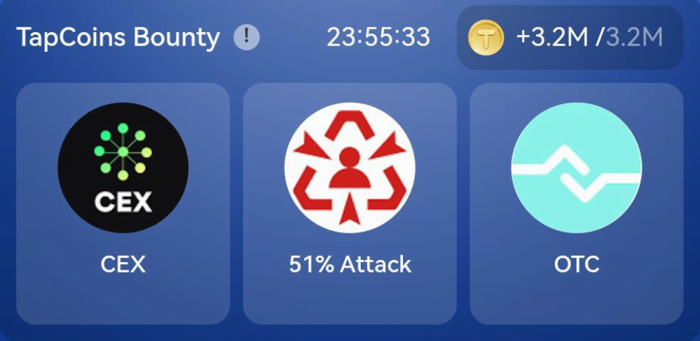 TapCoins Bounty Daily Combo 23 September 2024