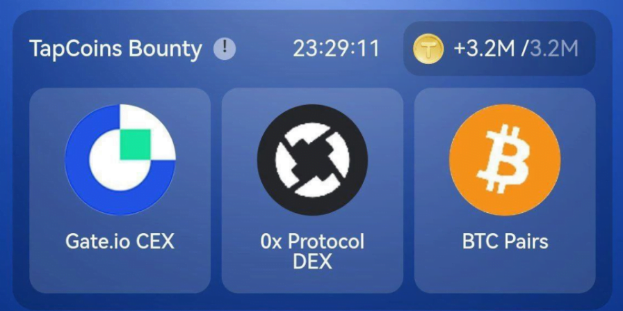 TapCoins Bounty Daily Combo 26 September 2024