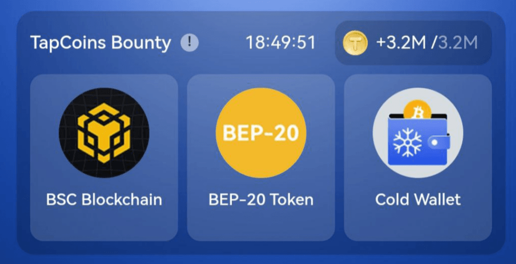 TapCoins Bounty Daily Combo 28 September 2024