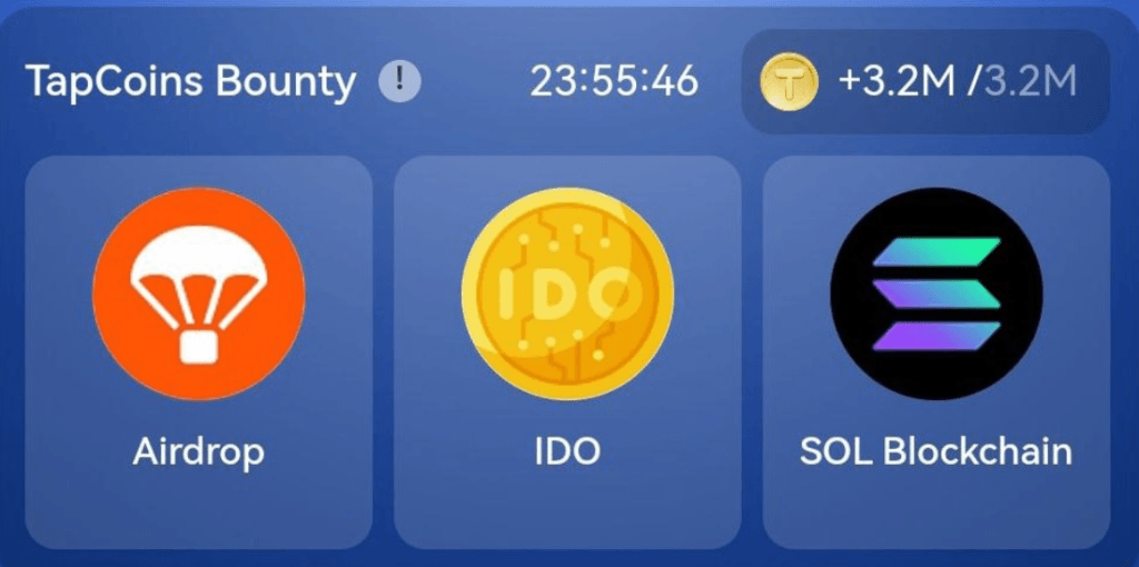 TapCoins Bounty Daily Combo 30 September 2024