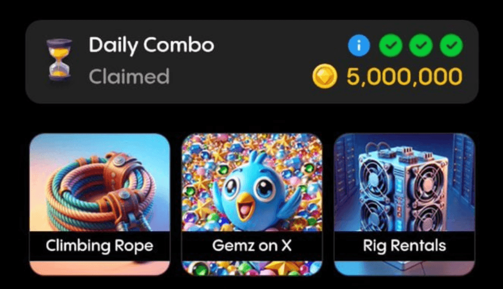 GemZ Daily Combo 1 October 2024