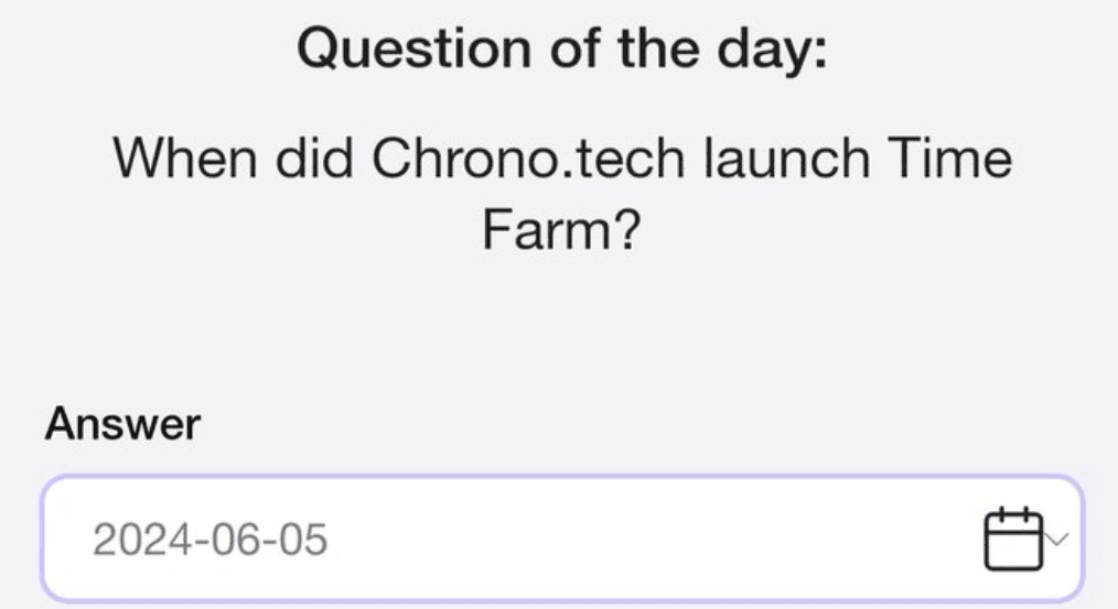 Time Farm Daily Combo Question 7 October 2024