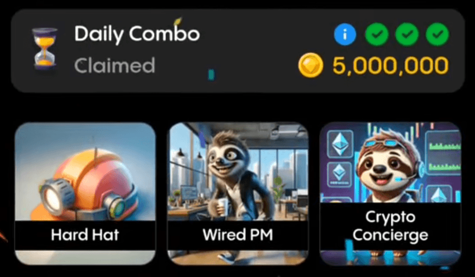 GemZ Daily Combo 22 October 2024