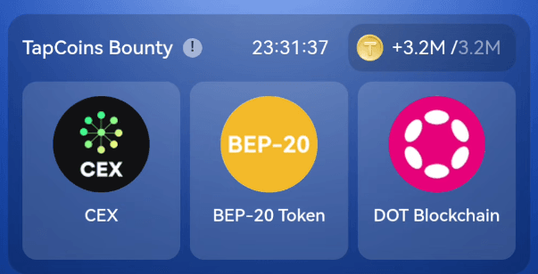 TapCoins Bounty Daily Combo 26 October 2024