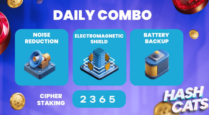 HashCats Daily Combo & Cipher Staking 26/27 October