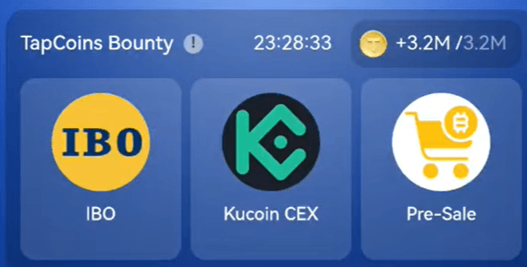 TapCoins Bounty Daily Combo 30 October 2024