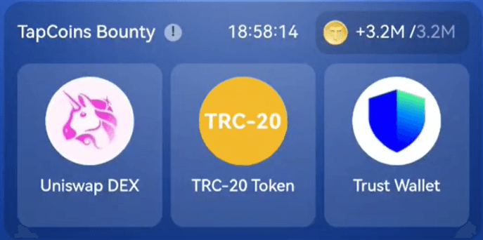 TapCoins Bounty Daily Combo 1 November 2024