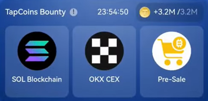 TapCoins Bounty Daily Combo 16 November 2024