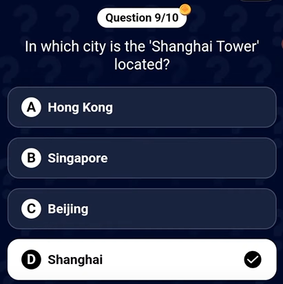 City Holder Daily Quiz 12/13 December 2024