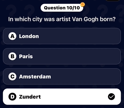 City Holder Daily Quiz 18/19 December 2024