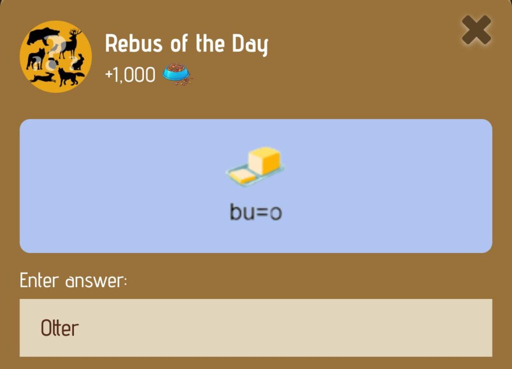 Zoo Rebus Of The Day 16 January 2025