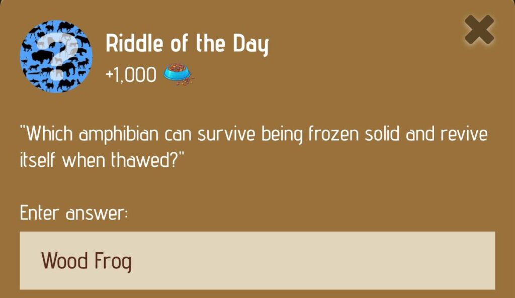 Zoo Riddle of the Day 16 January 2025