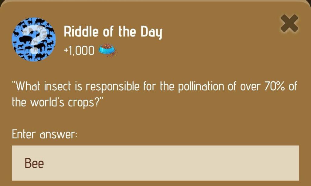 Zoo Riddle of the Day 19 January 2025