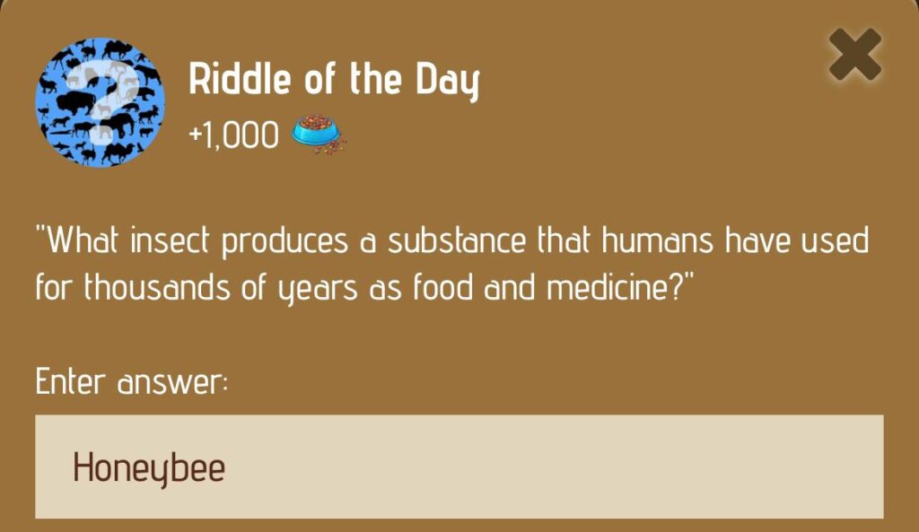 Zoo Riddle of the Day 21 January 2025