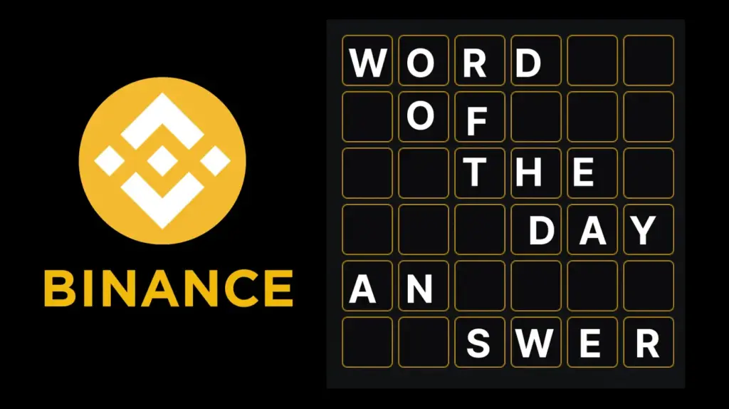 Binance Word of the Day Answer