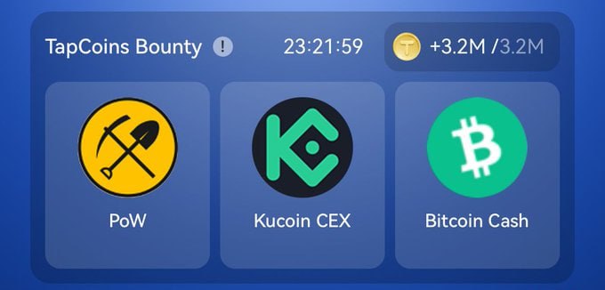 TapCoins Bounty Daily Combo 8 March 2025